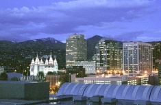 Salt Lake City's extended skyline